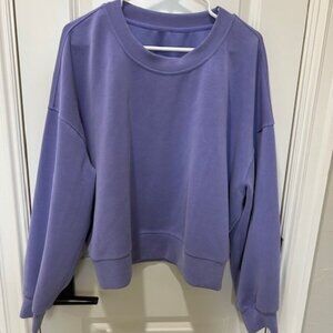 Lululemon's Softstreme Perfectly Oversized Crop Crew